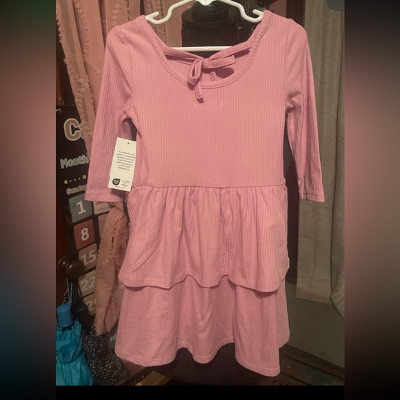 Epic Threads Ribbed-Knit Tiered Ruffled Dress - Picture 3 of 5